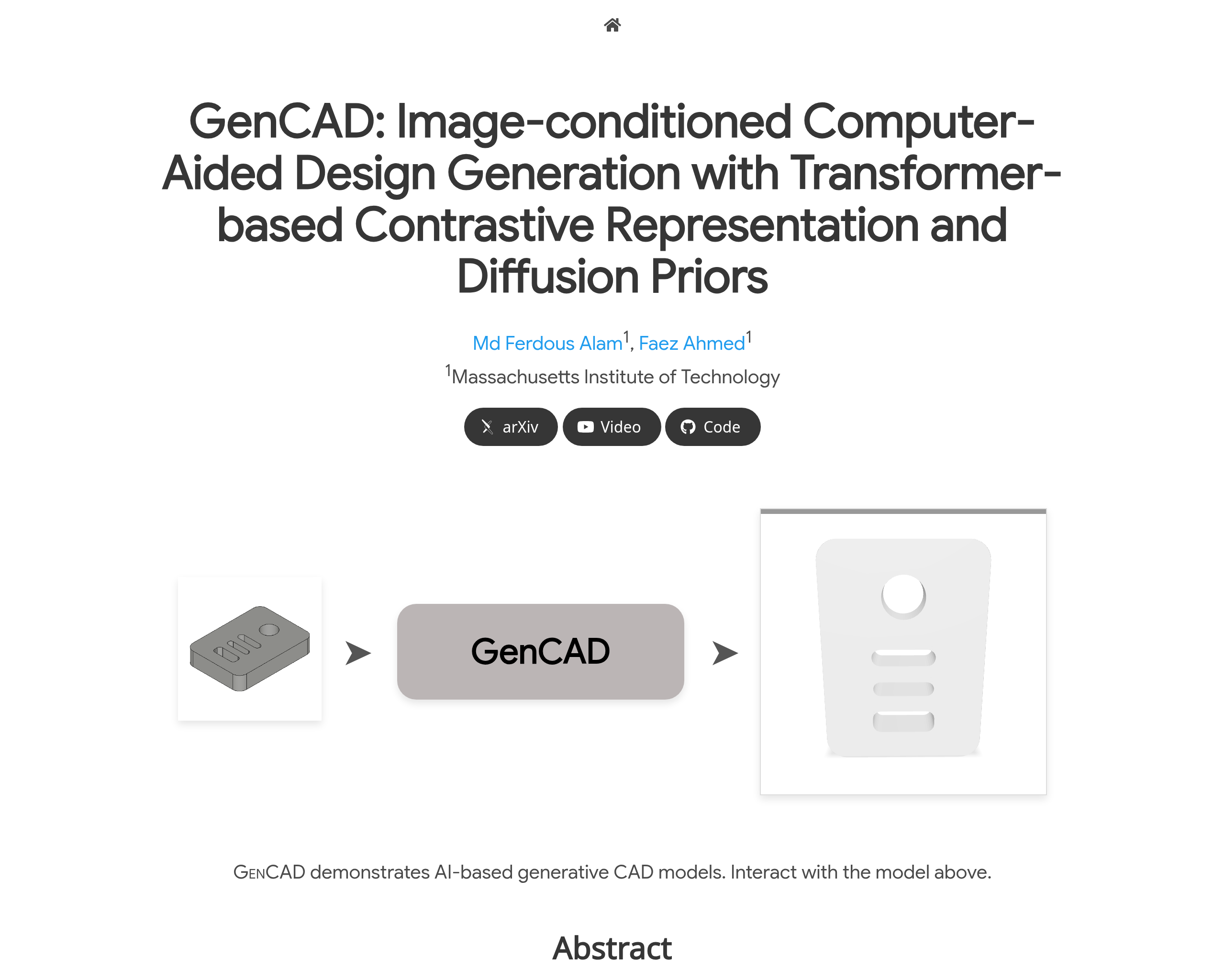 GenCAD: описание и инструкция к ИИ