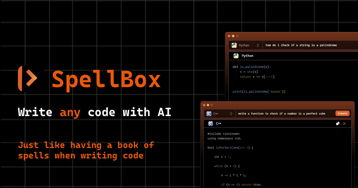 Spellbox AI logo