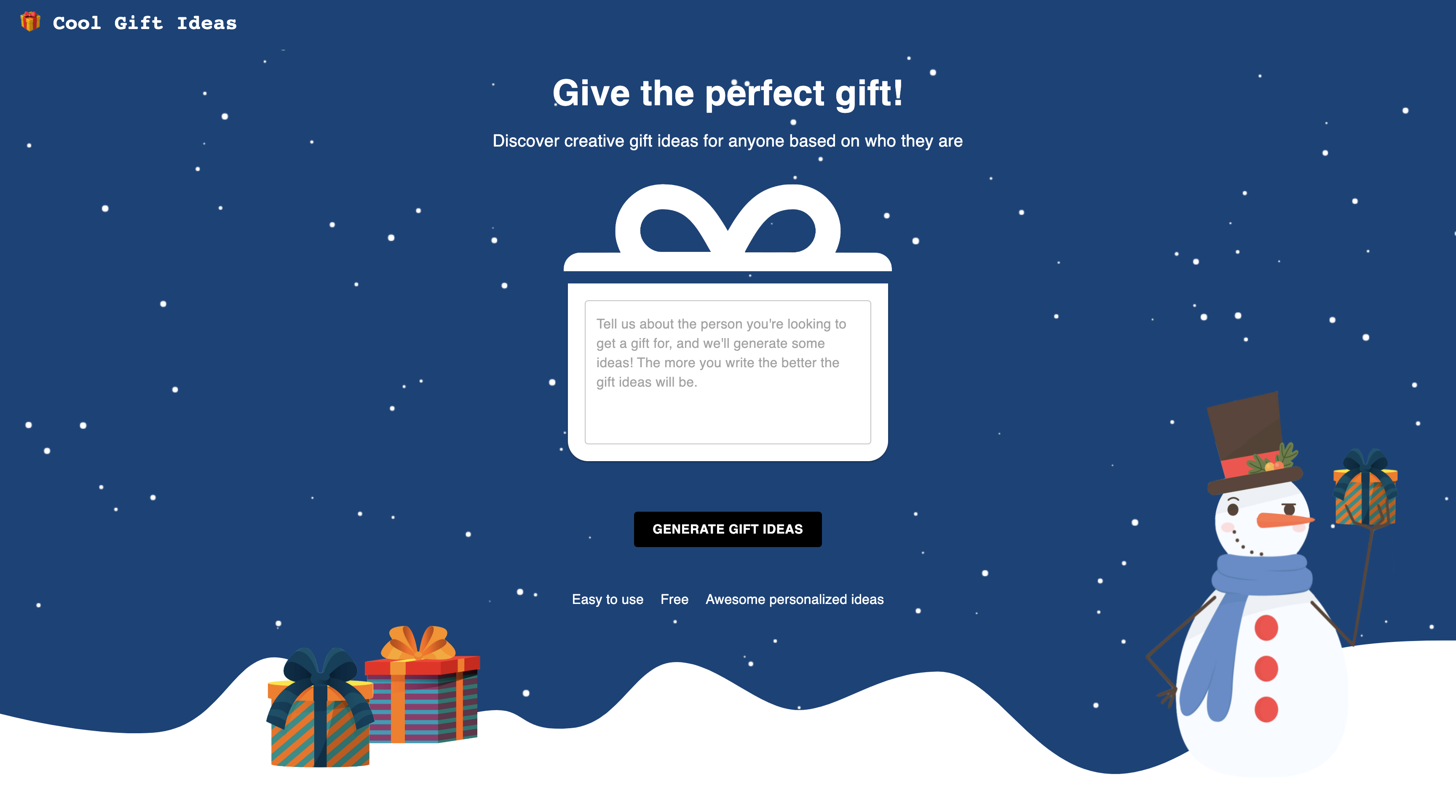 Cool Gift Ideas AI logo